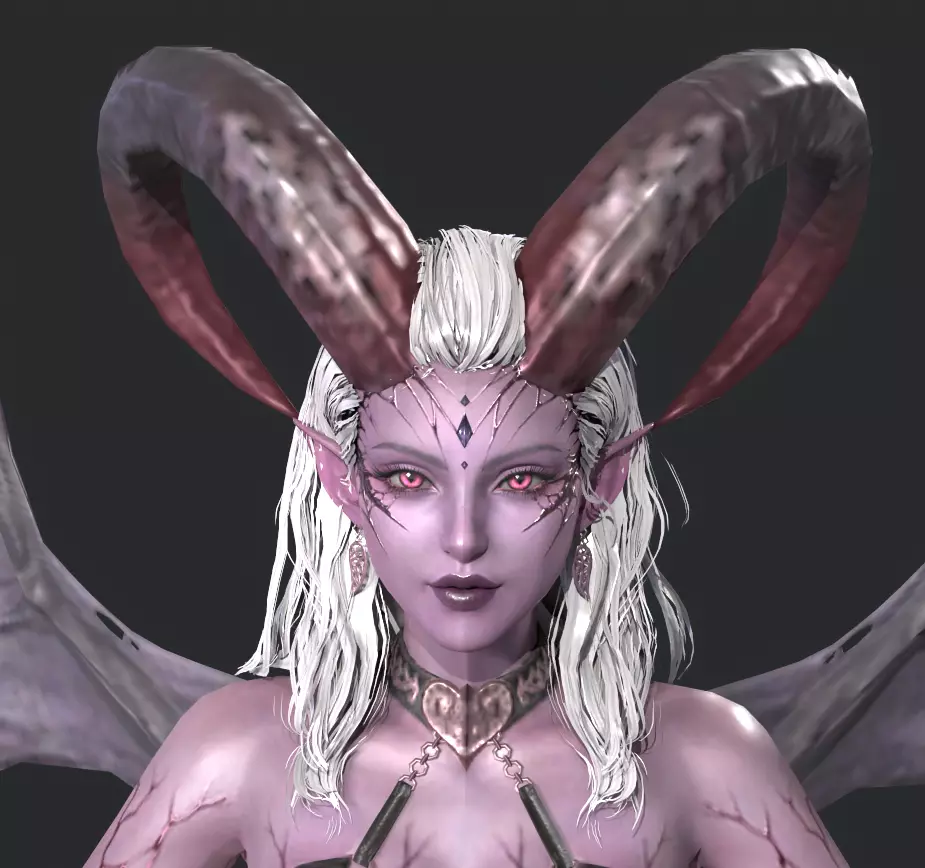 BANSHEE Low-poly 3D model_15