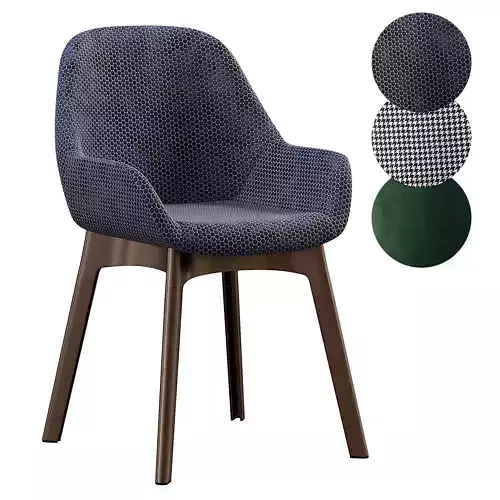 Clap by Kartell STYLEPARK Low-poly 3D model