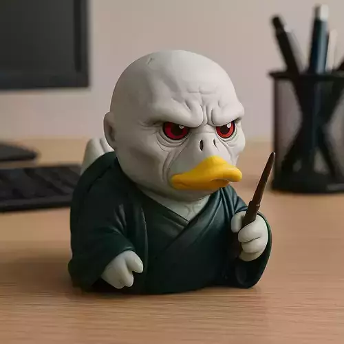 Rubber Duck - Lord Voldemort - Harry potter- 3d print