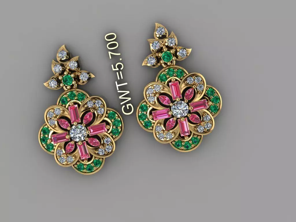 FASION EARING 3D model_3