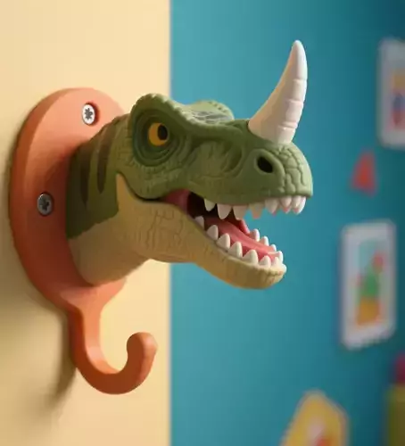 Dino Head Wall Hook