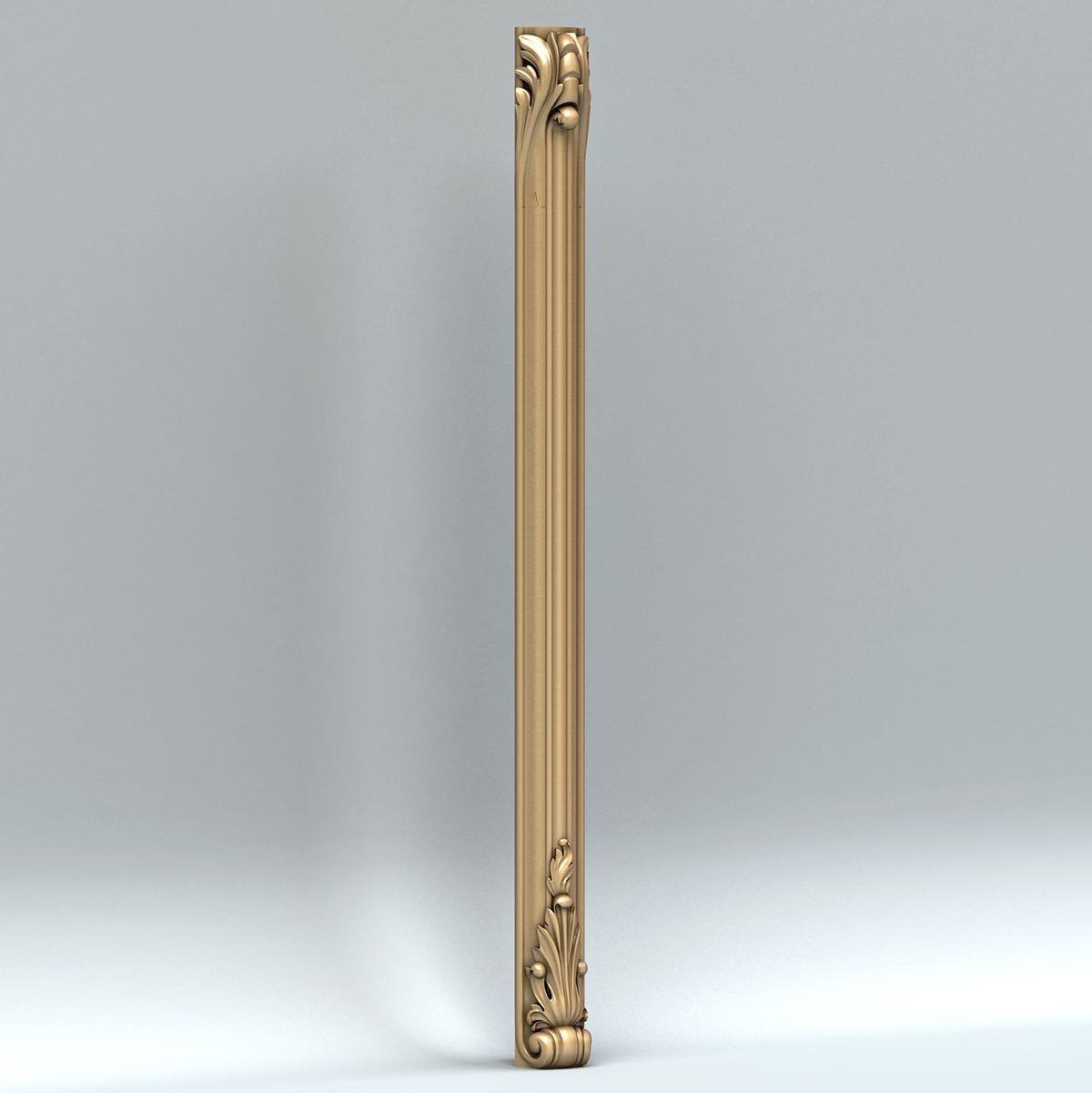 Pillar 001 3D model_5