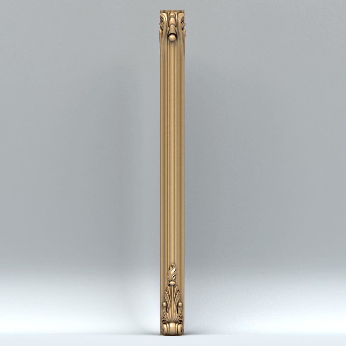 Pillar 001 3D model_4