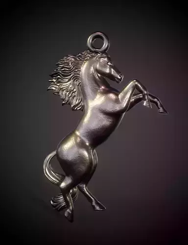 horse pendant