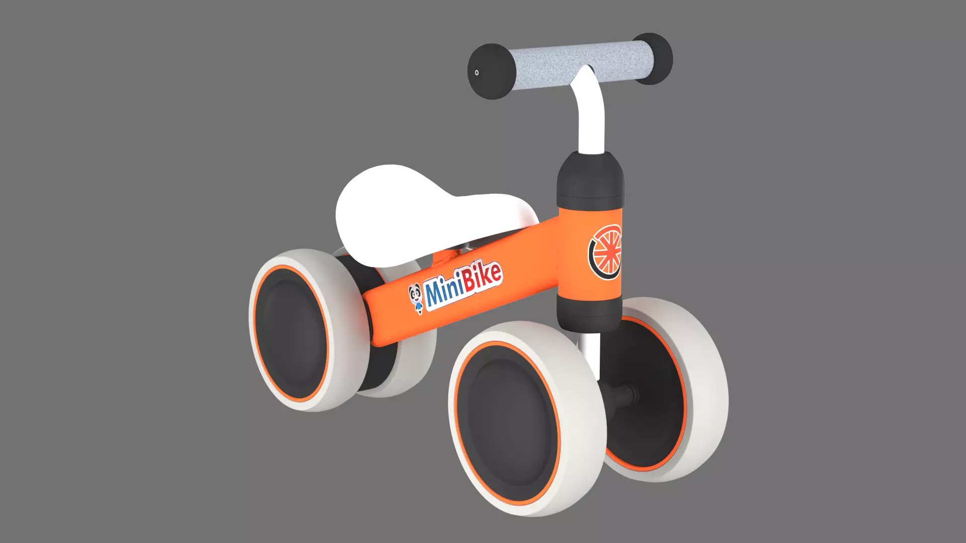Childrens balance bike 3D Model 3D model_0