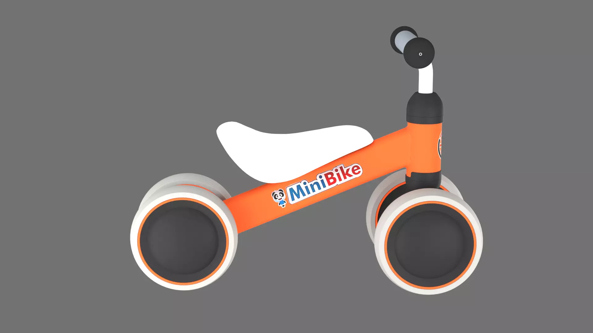 Childrens balance bike 3D Model 3D model_5