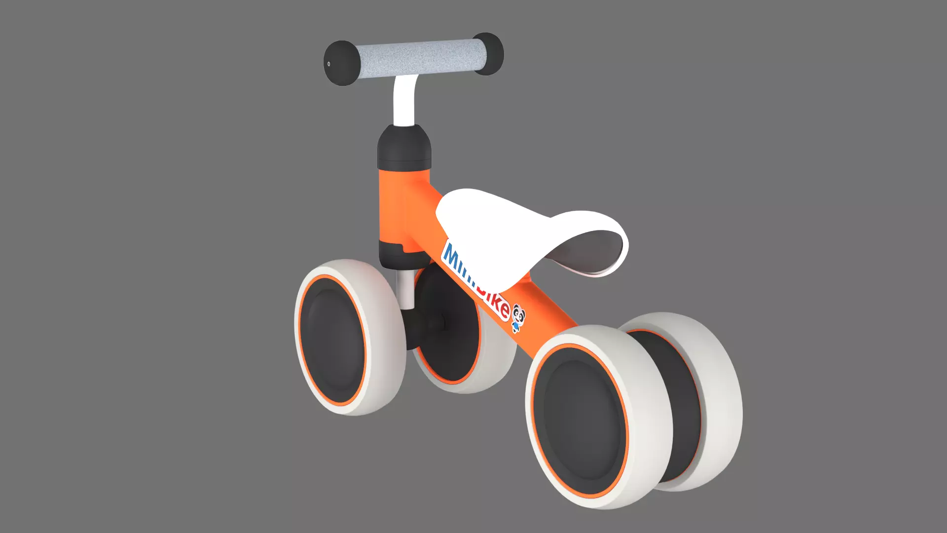 Childrens balance bike 3D Model 3D model_15