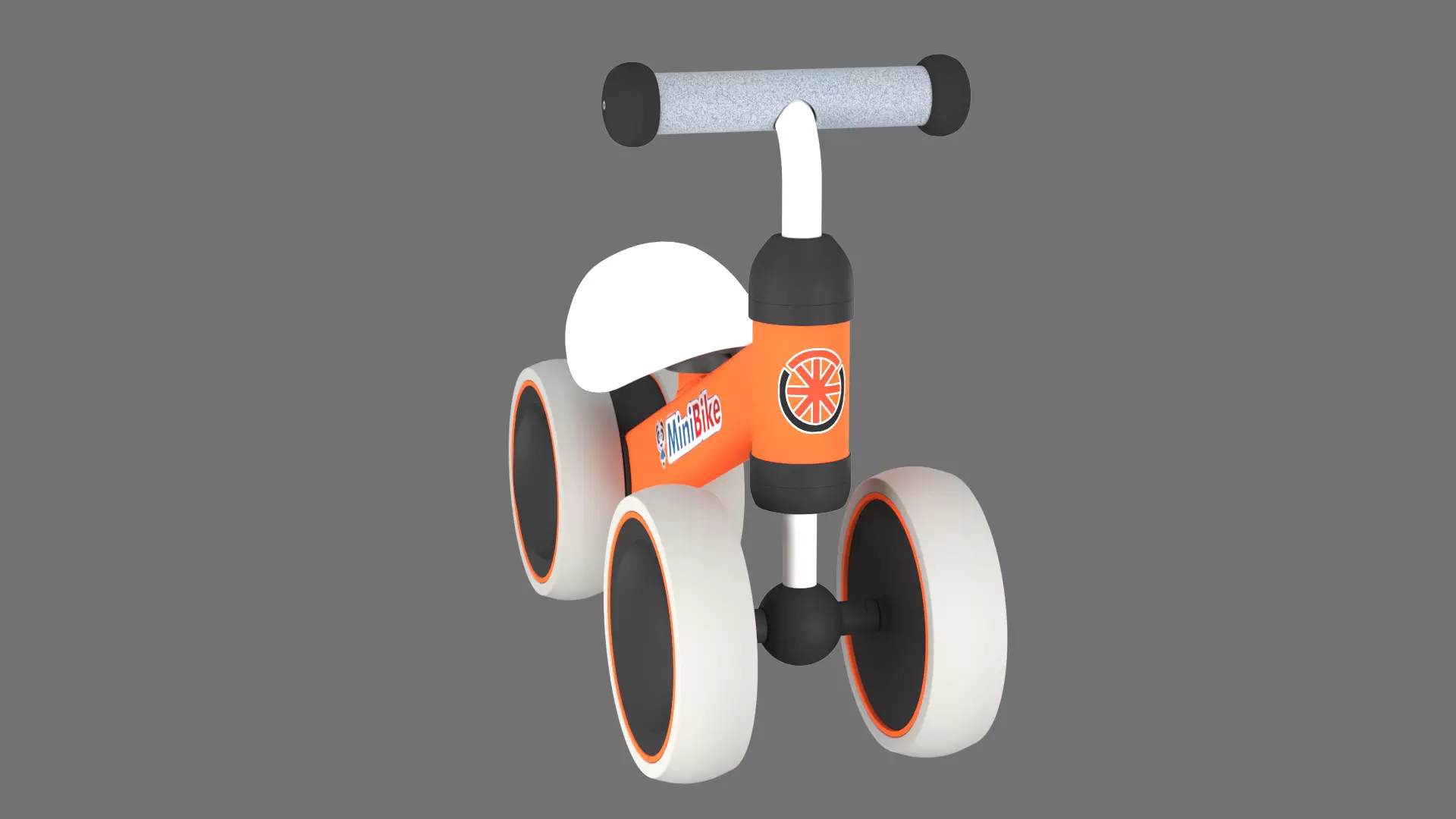 Childrens balance bike 3D Model 3D model_9