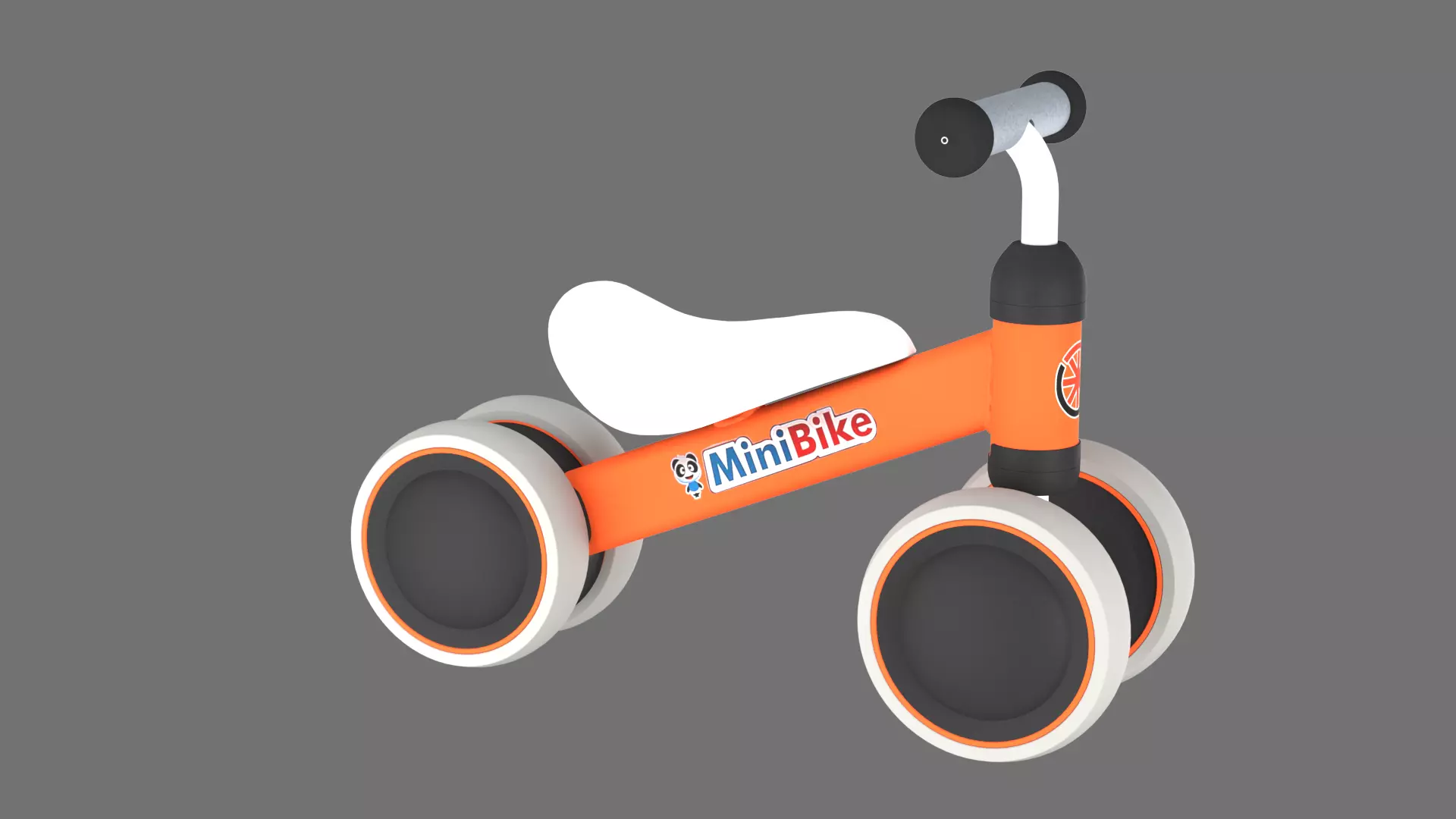Childrens balance bike 3D Model 3D model_6