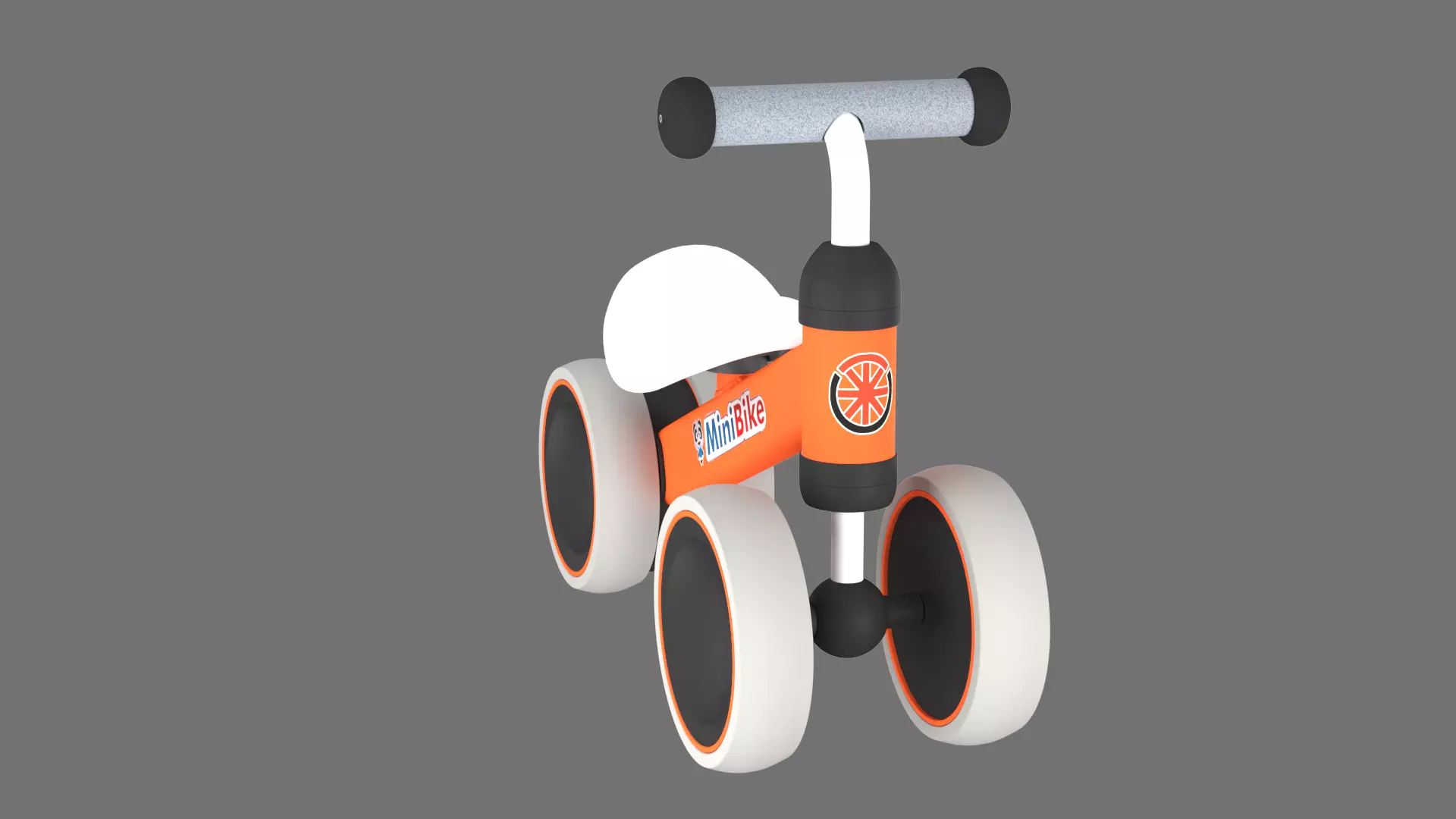 Childrens balance bike 3D Model 3D model_8