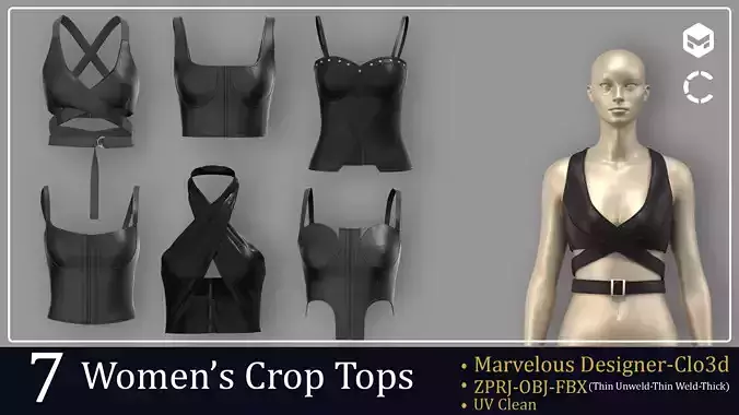 7 Crop Tops for Women