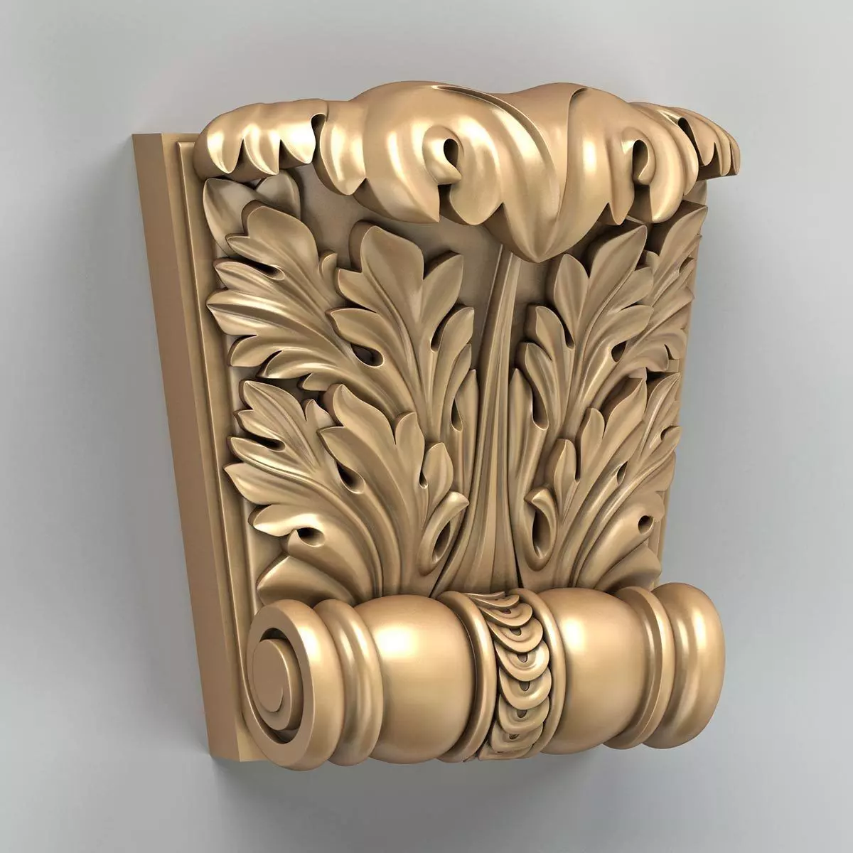 Corbel 010 3D model_0