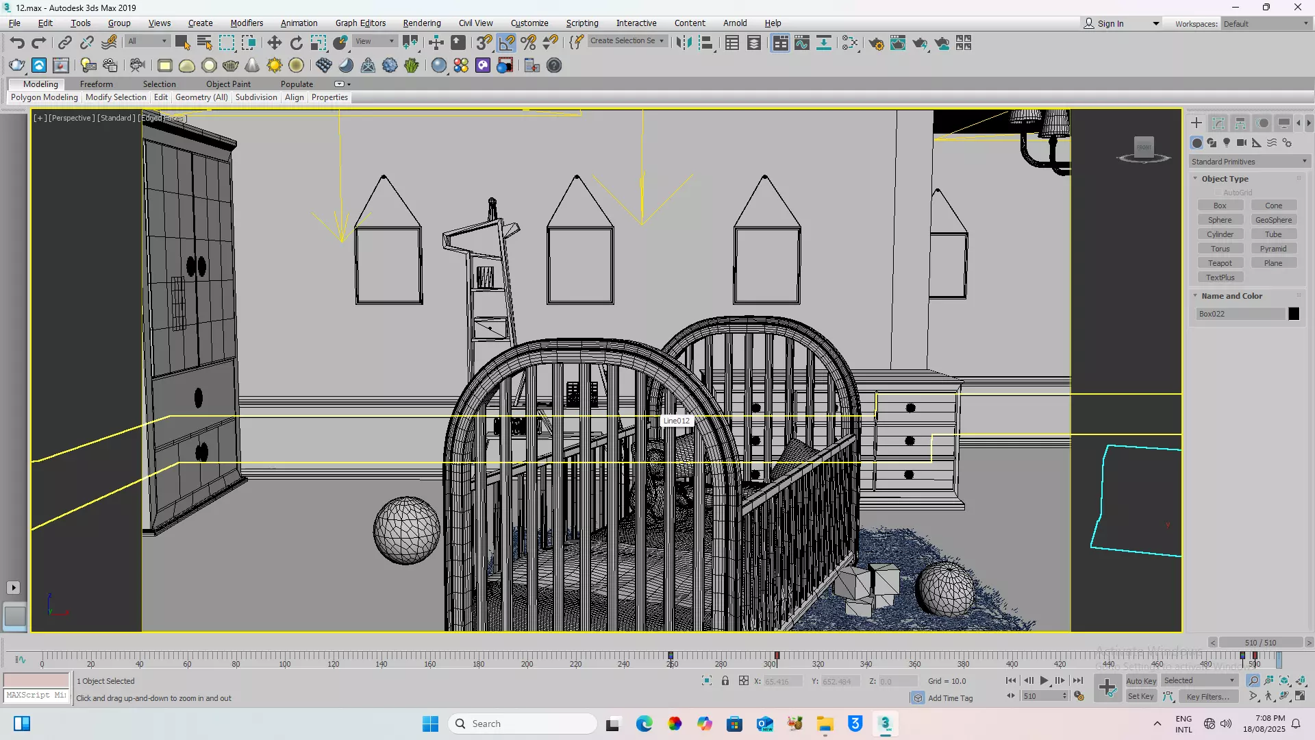 Baby Room 3D model Low-poly 3D model_5