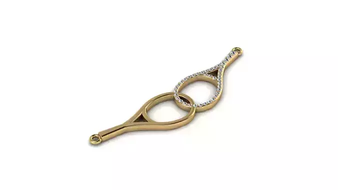Tennis Racket pendant