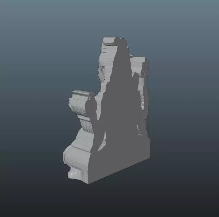 Mahadev Shiva 3D Model  3D print model_16