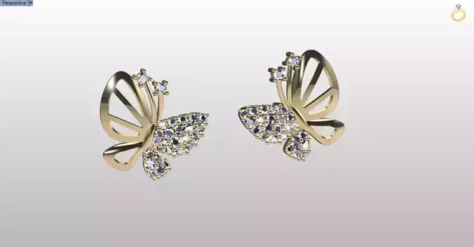 Butterfly Jewelry Earrings