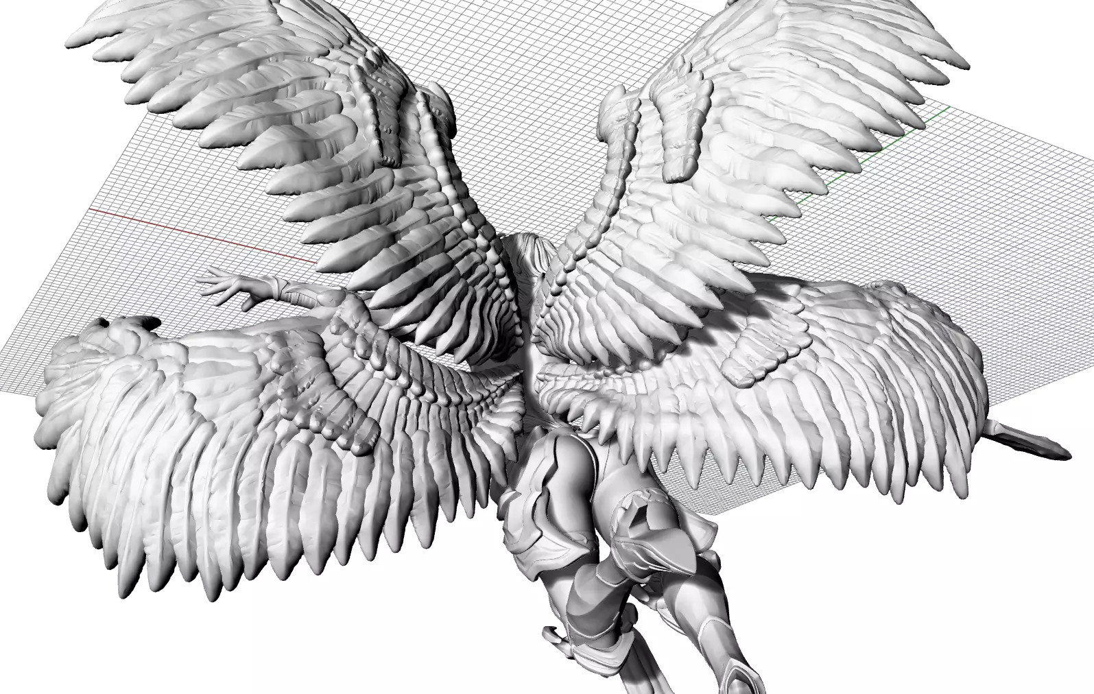 Fantasy Warrior  3d model file for 3d printer 3D print model_10