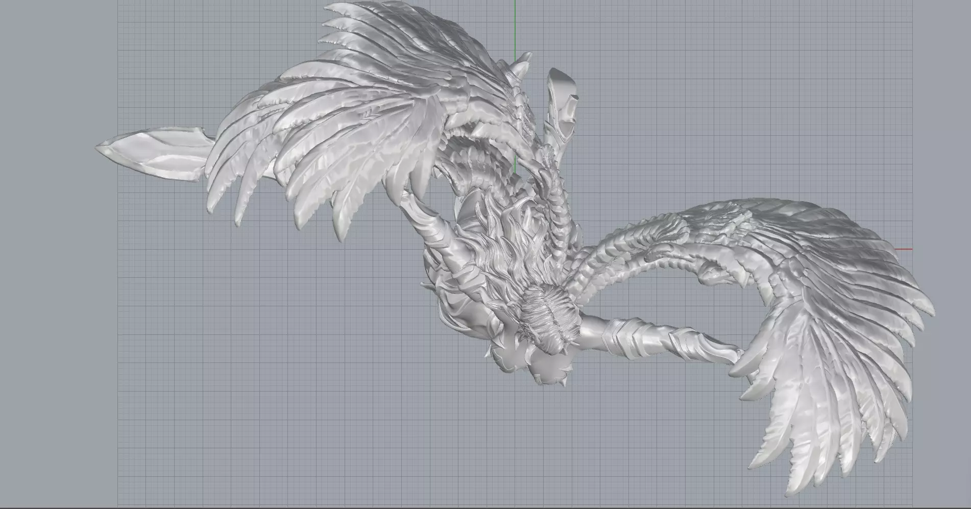 Fantasy Warrior  3d model file for 3d printer 3D print model_7