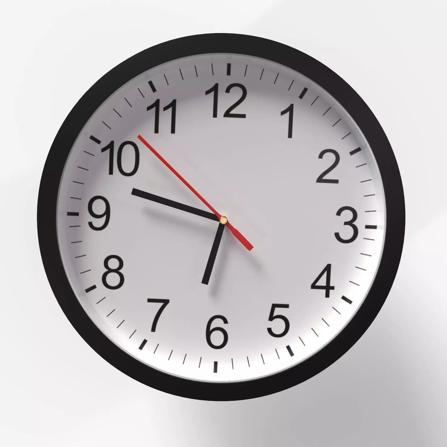 Realistic Wall Clock 3D Model 3D model_0