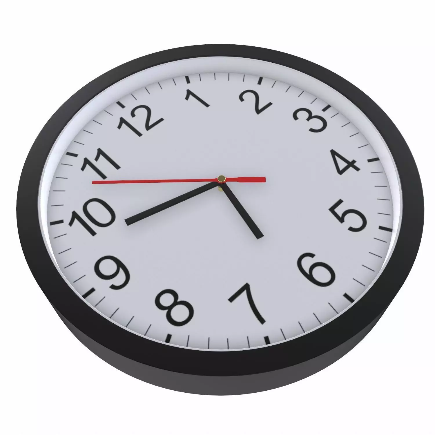 Realistic Wall Clock 3D Model 3D model_6