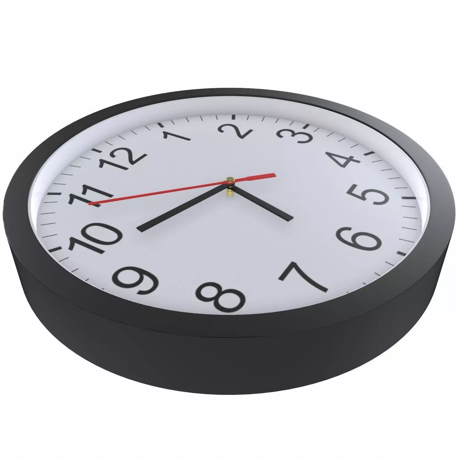 Realistic Wall Clock 3D Model 3D model_4