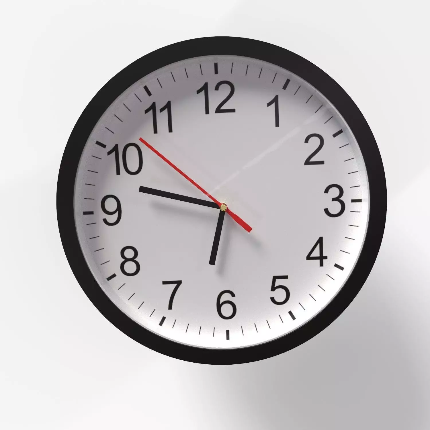 Realistic Wall Clock 3D Model 3D model_2