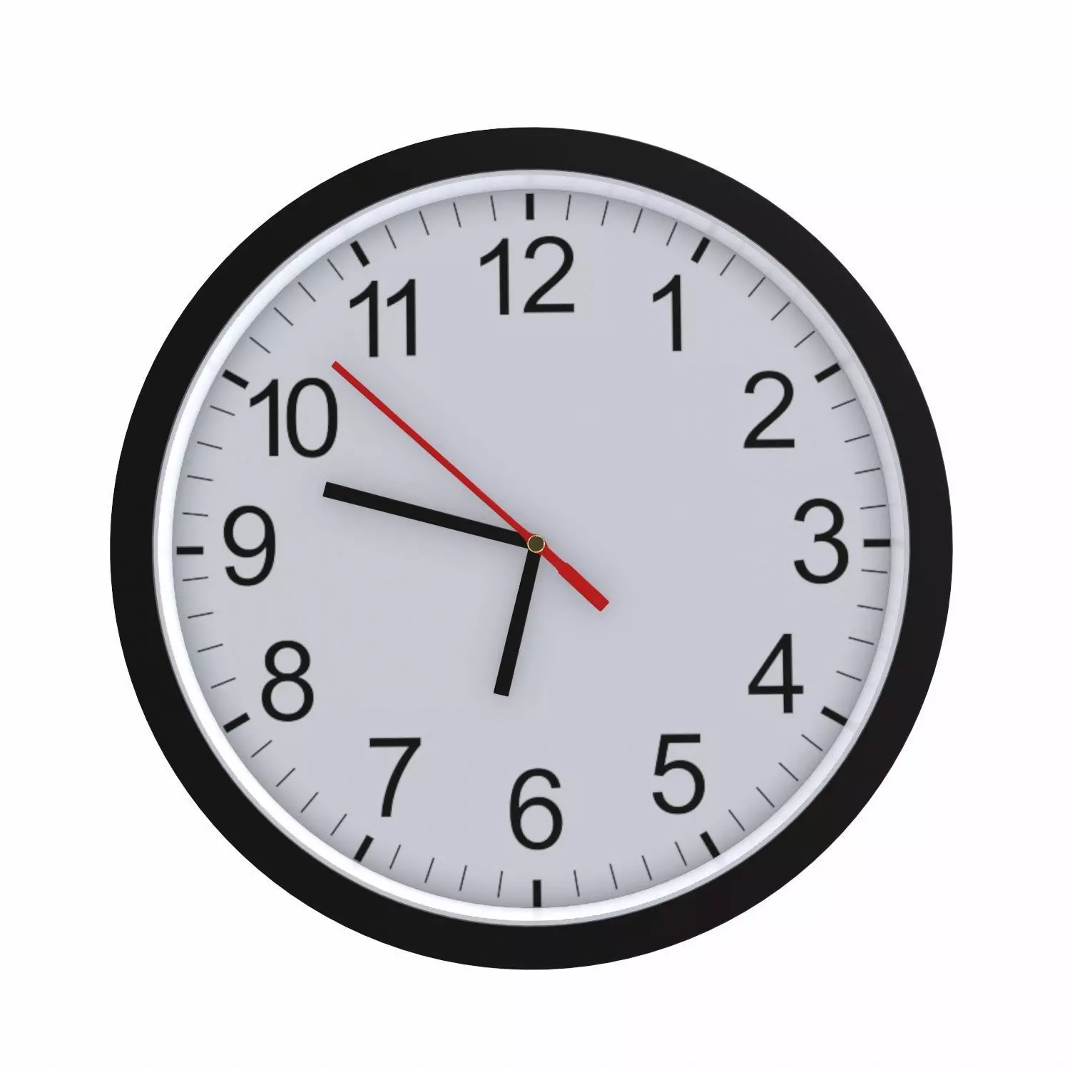 Realistic Wall Clock 3D Model 3D model_5