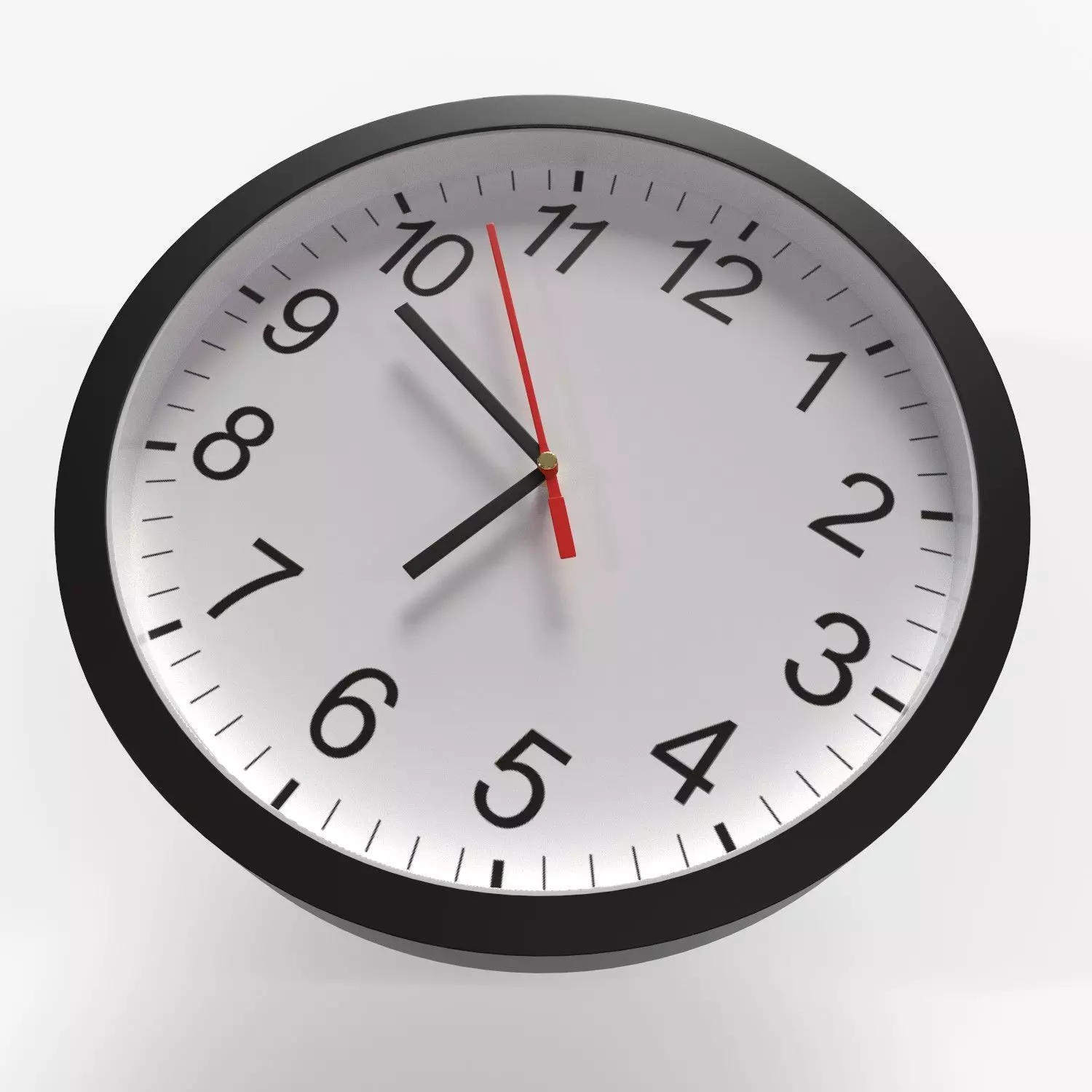 Realistic Wall Clock 3D Model 3D model_3