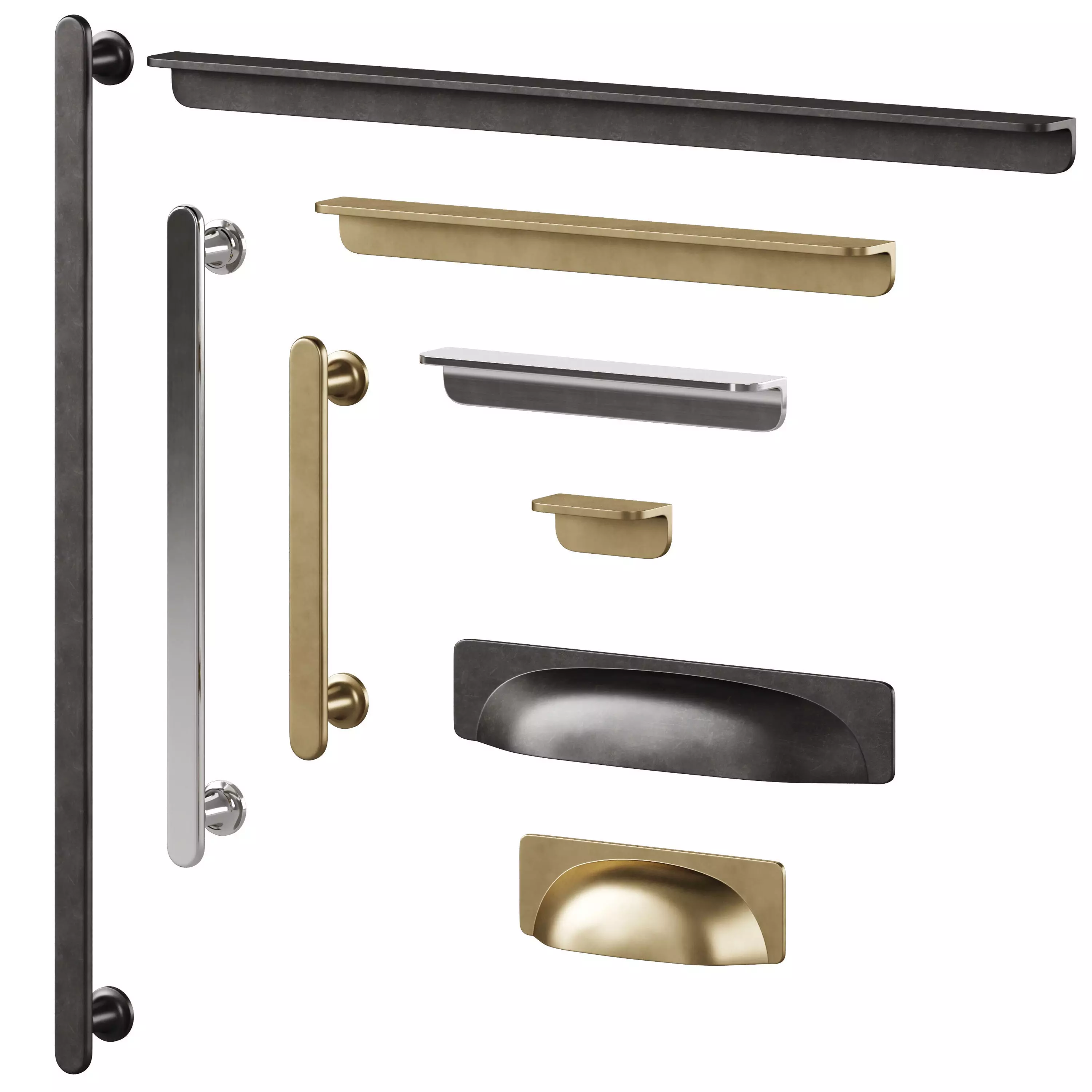 Furniture handles by Corston 3D model_3