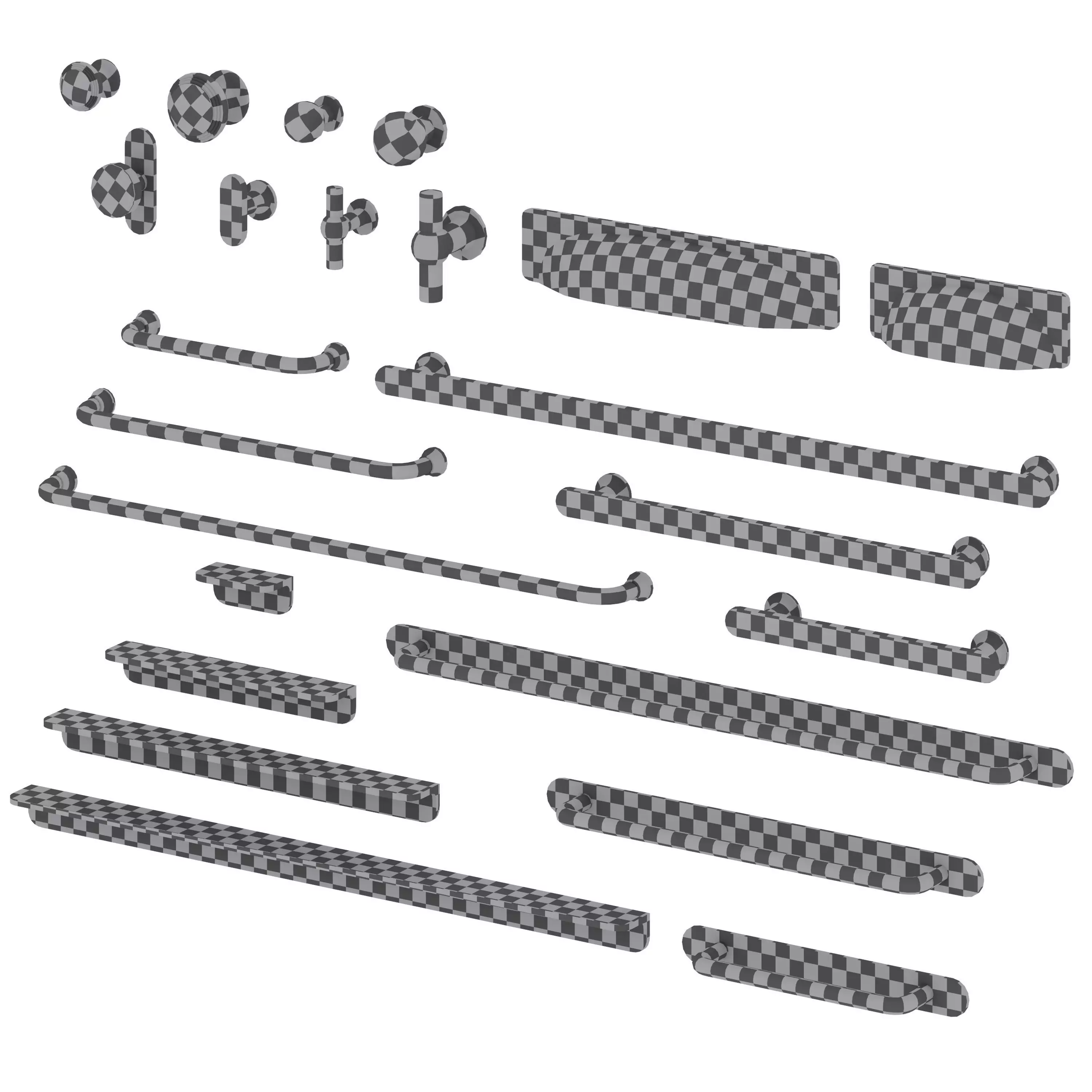 Furniture handles by Corston 3D model_6