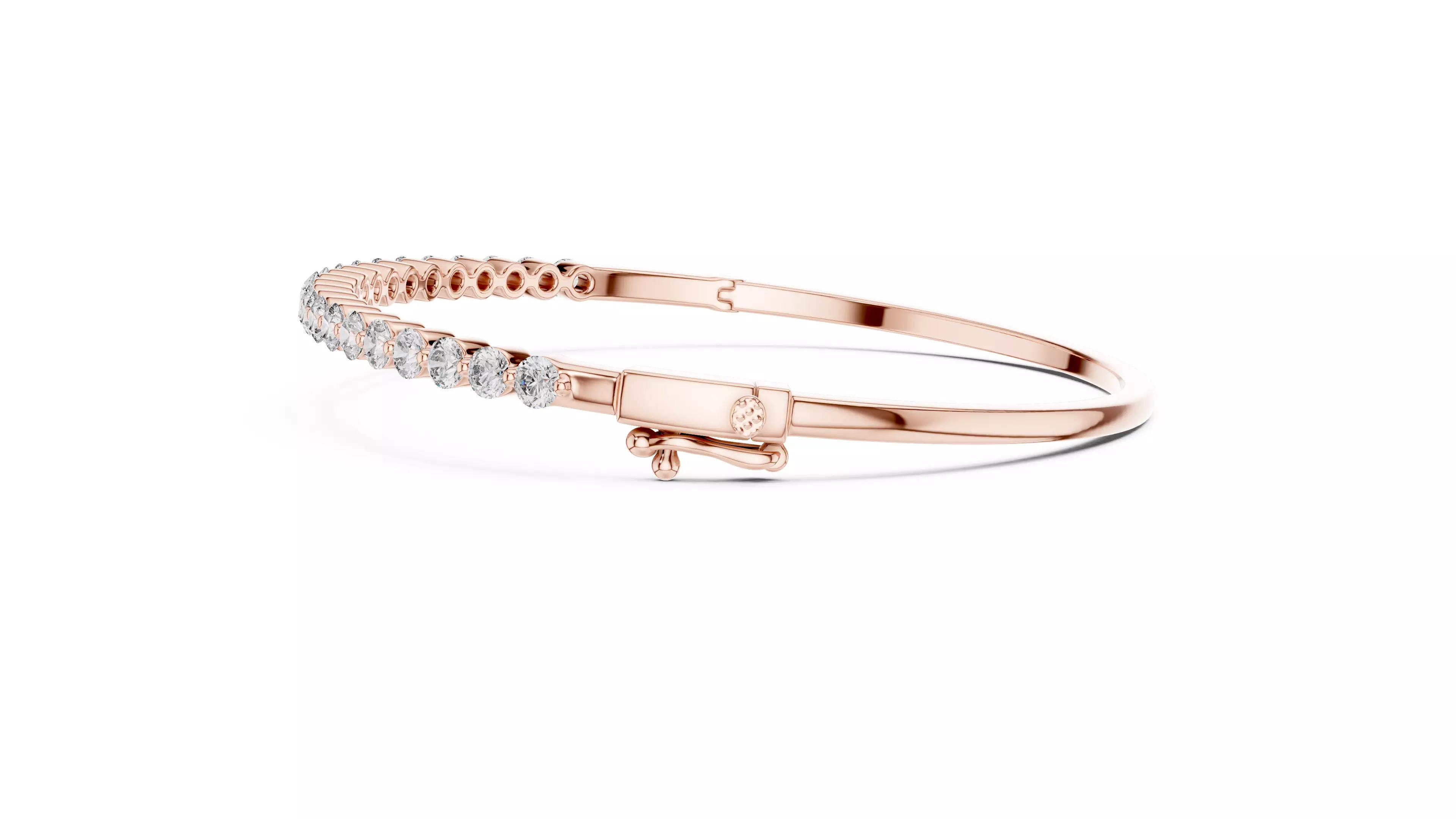 Tennis Bracelet 3dm stl renders Animation video details  3D print model_3