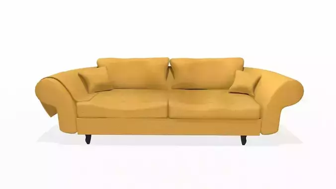 Leather Sofa PBR Textured
