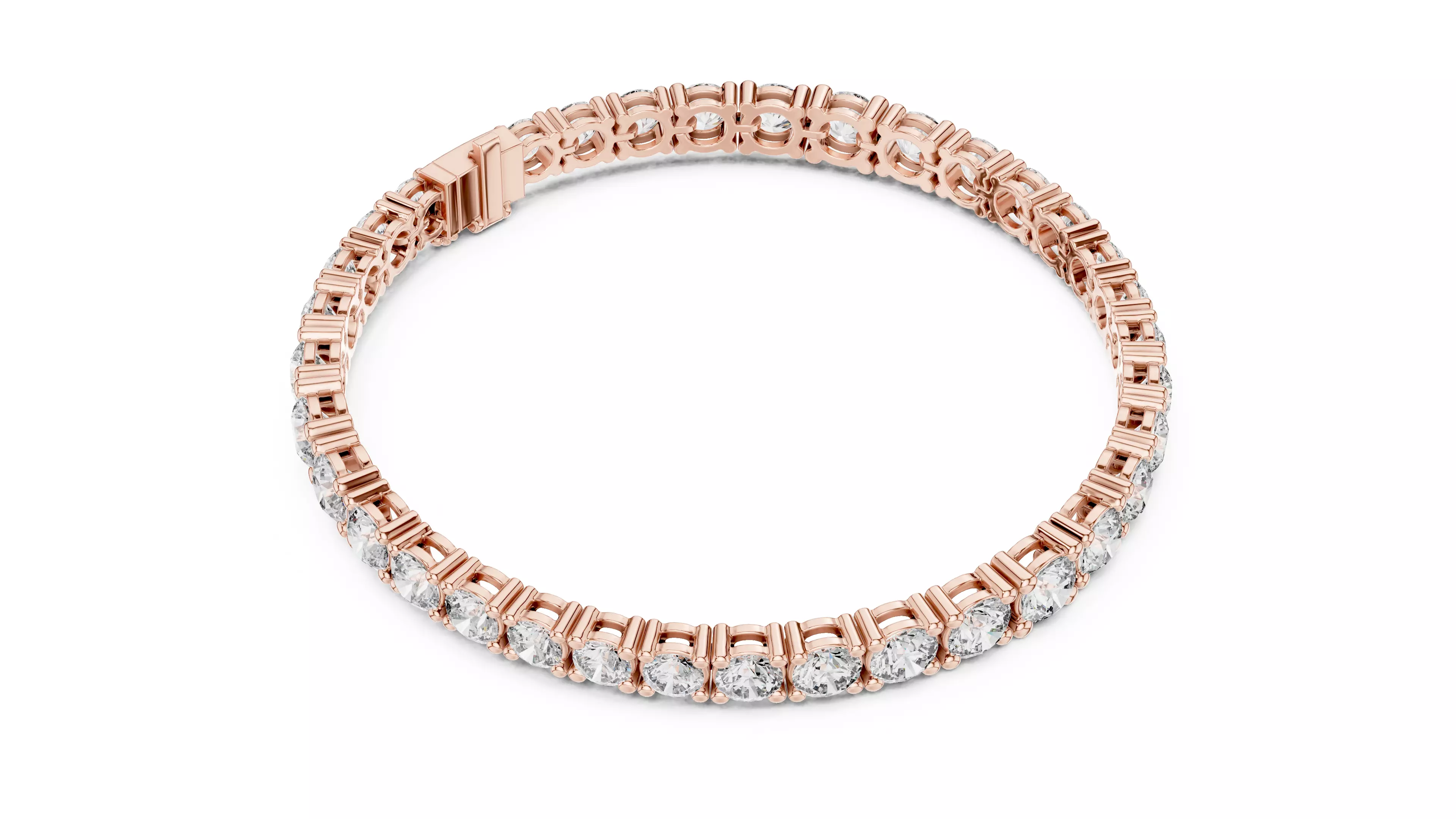 Tennis Bracelet 3dm stl renders Animation video details 3D print model_2