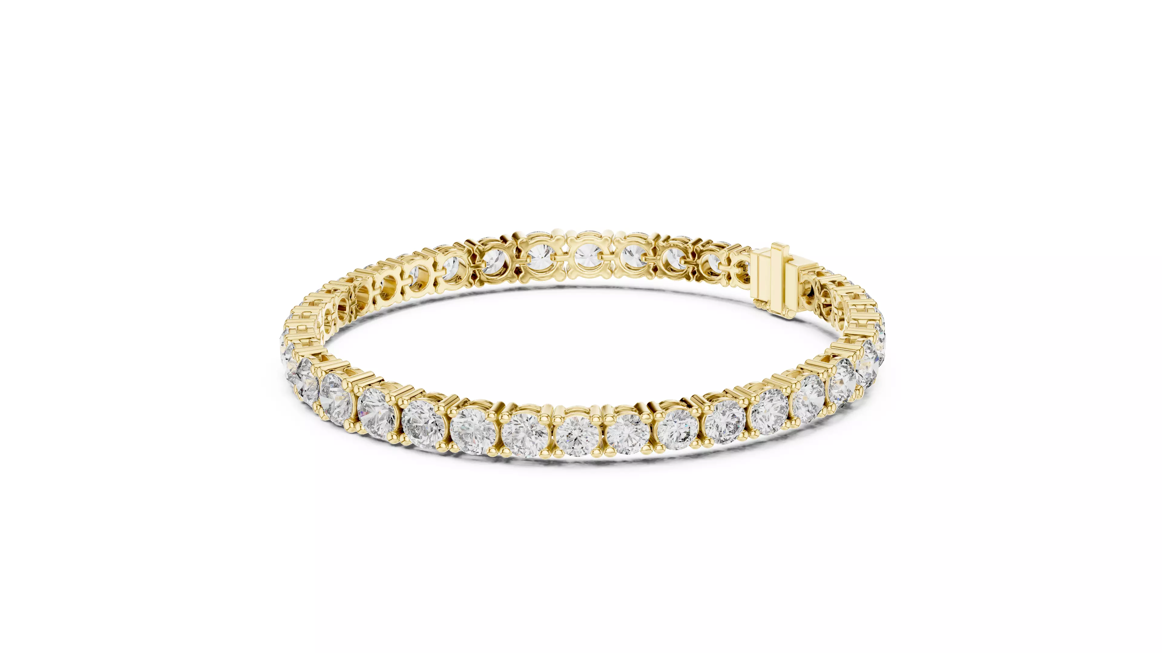 Tennis Bracelet 3dm stl renders Animation video details 3D print model_8