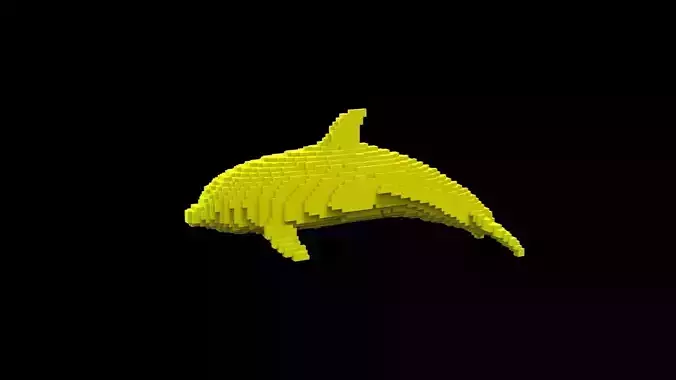 Dolphin voxel