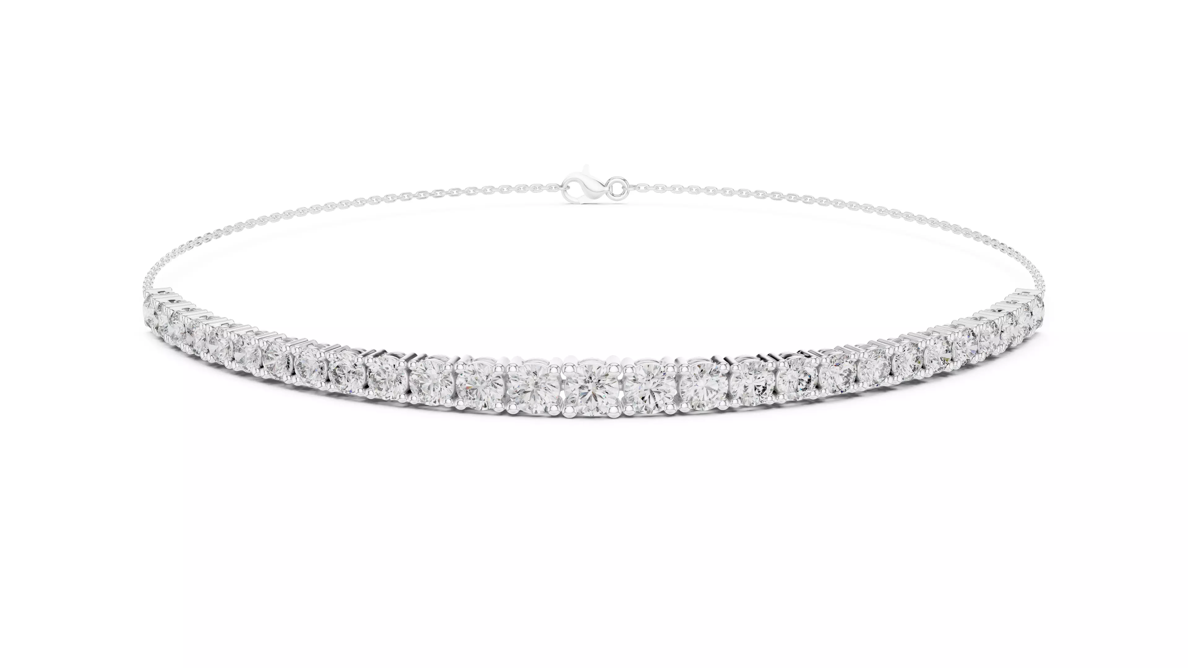 Tennis Bracelet 3dm stl renders Animation video details 3D print model_7