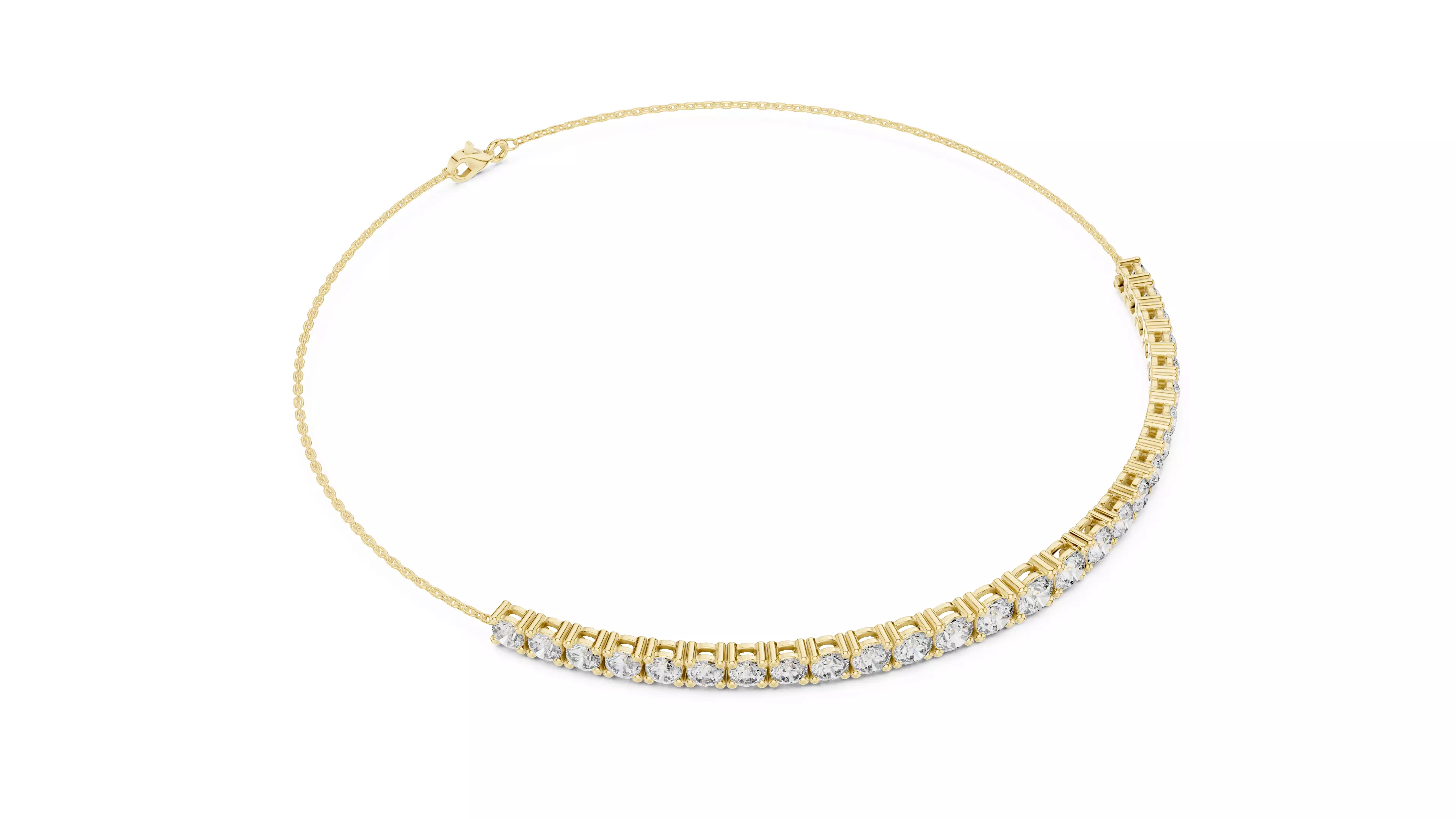 Tennis Bracelet 3dm stl renders Animation video details 3D print model_9