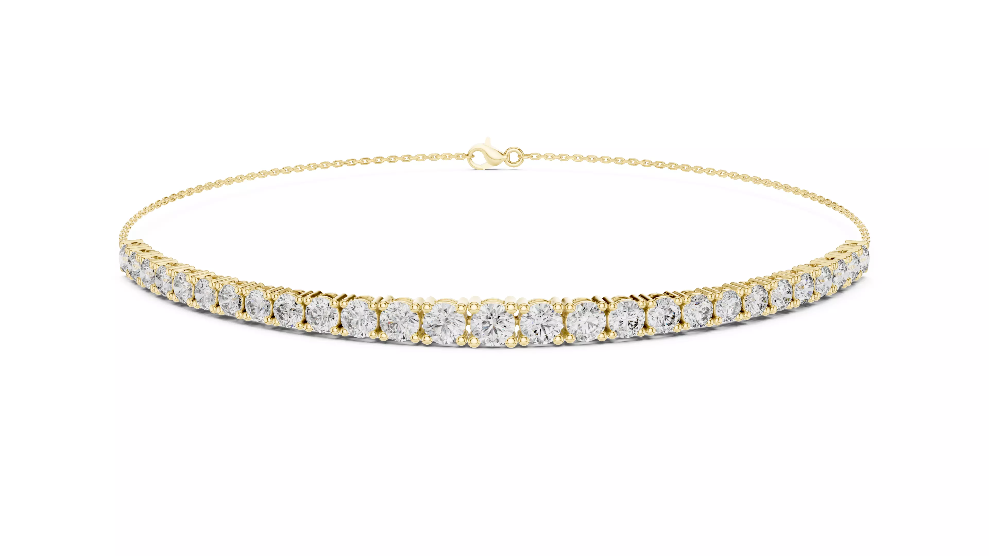 Tennis Bracelet 3dm stl renders Animation video details 3D print model_11