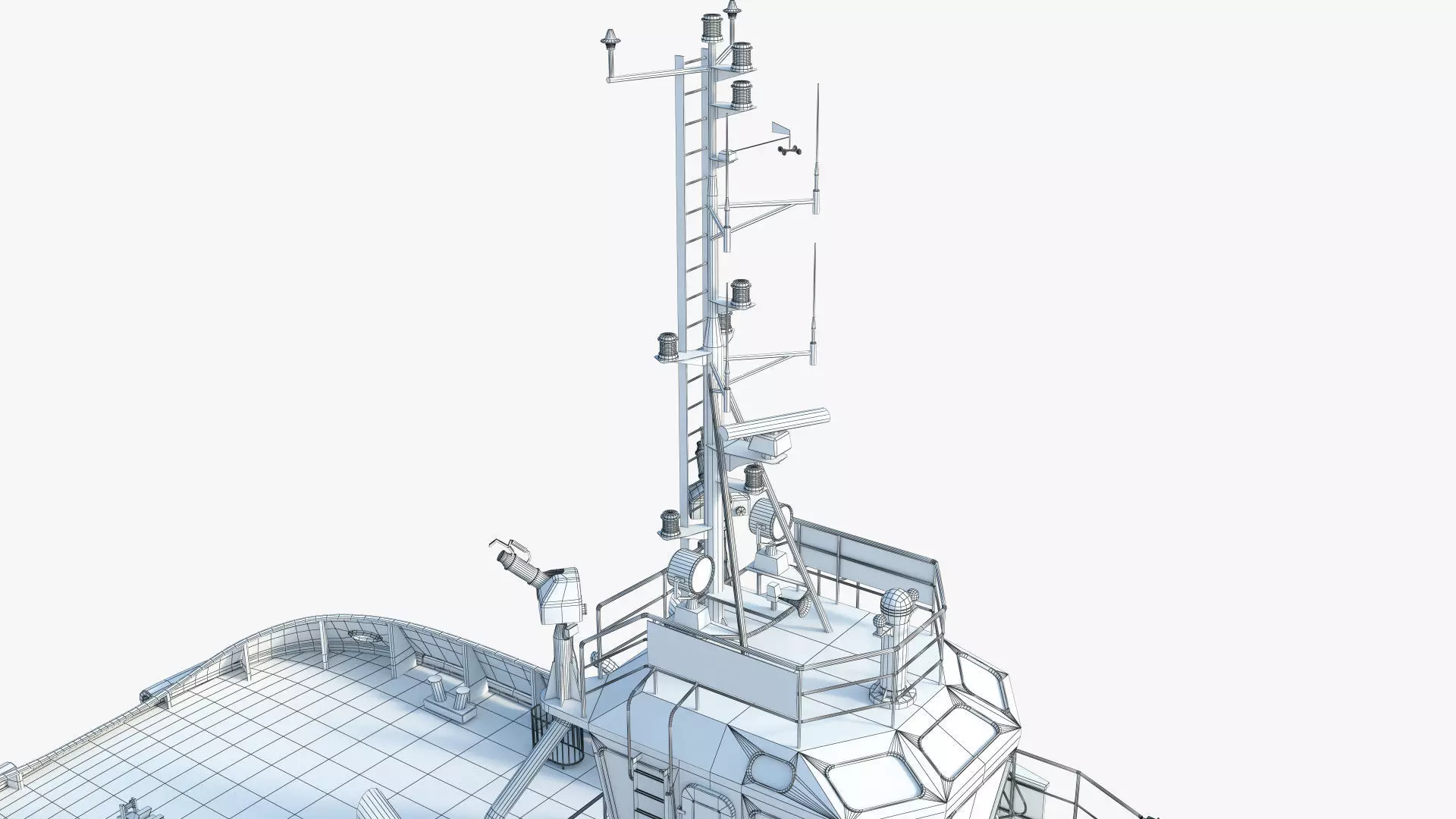 Tugboat - Hi-Quality and Realistic 3D Model 3D model_11