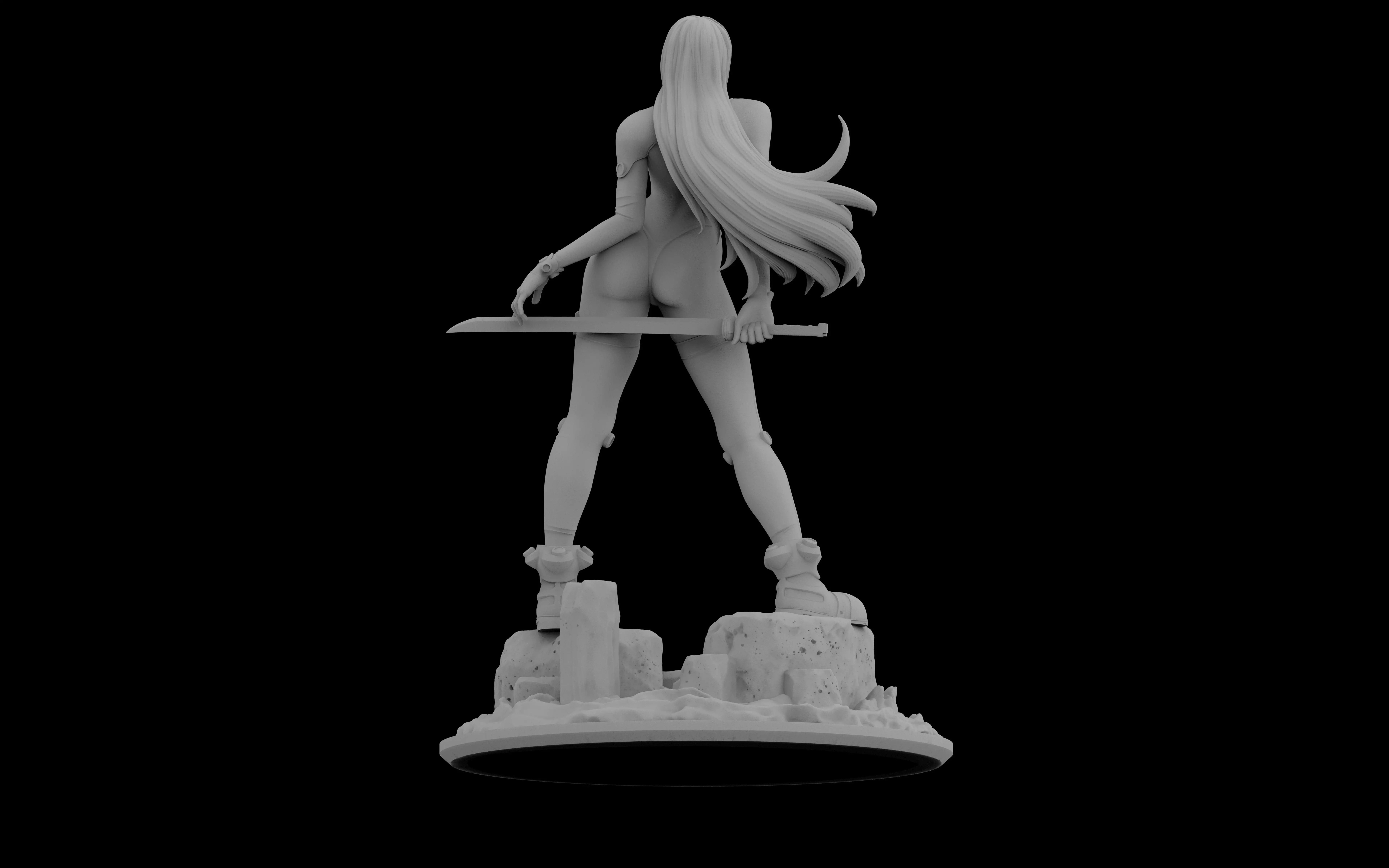 Shadaloo Reika  3d model file for 3d printer 3D print model_3