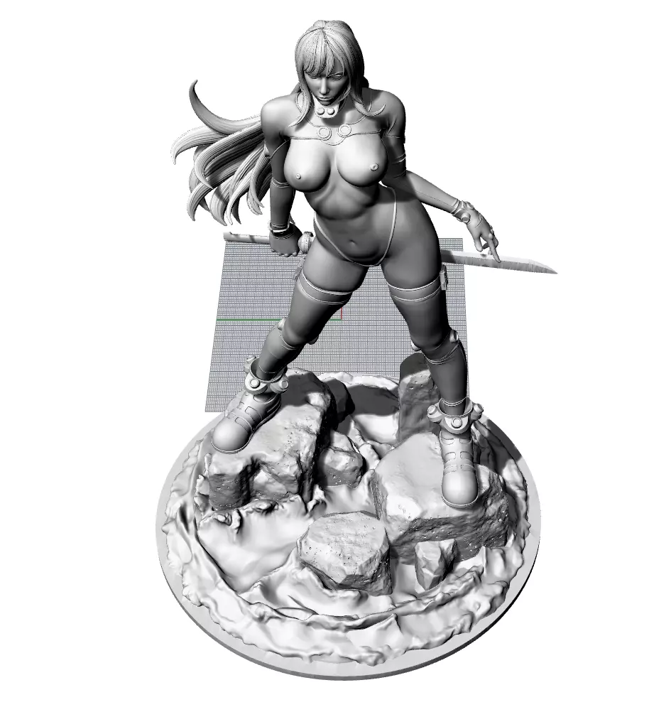 Shadaloo Reika  3d model file for 3d printer 3D print model_10