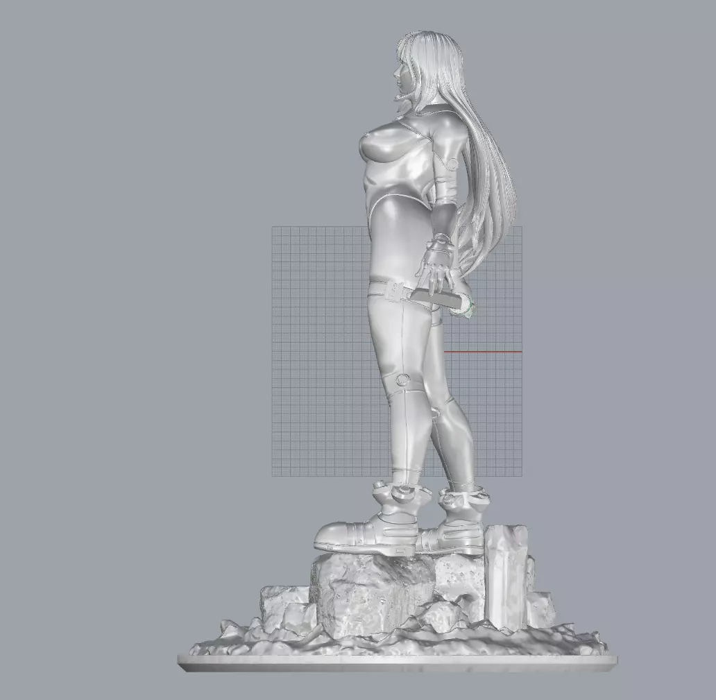 Shadaloo Reika  3d model file for 3d printer 3D print model_5