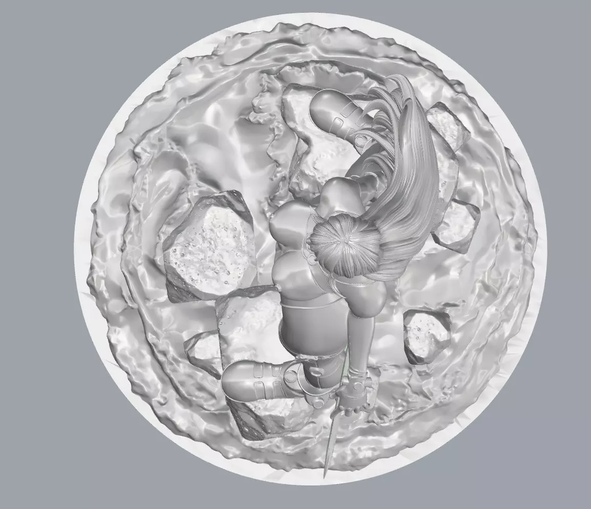 Shadaloo Reika  3d model file for 3d printer 3D print model_4