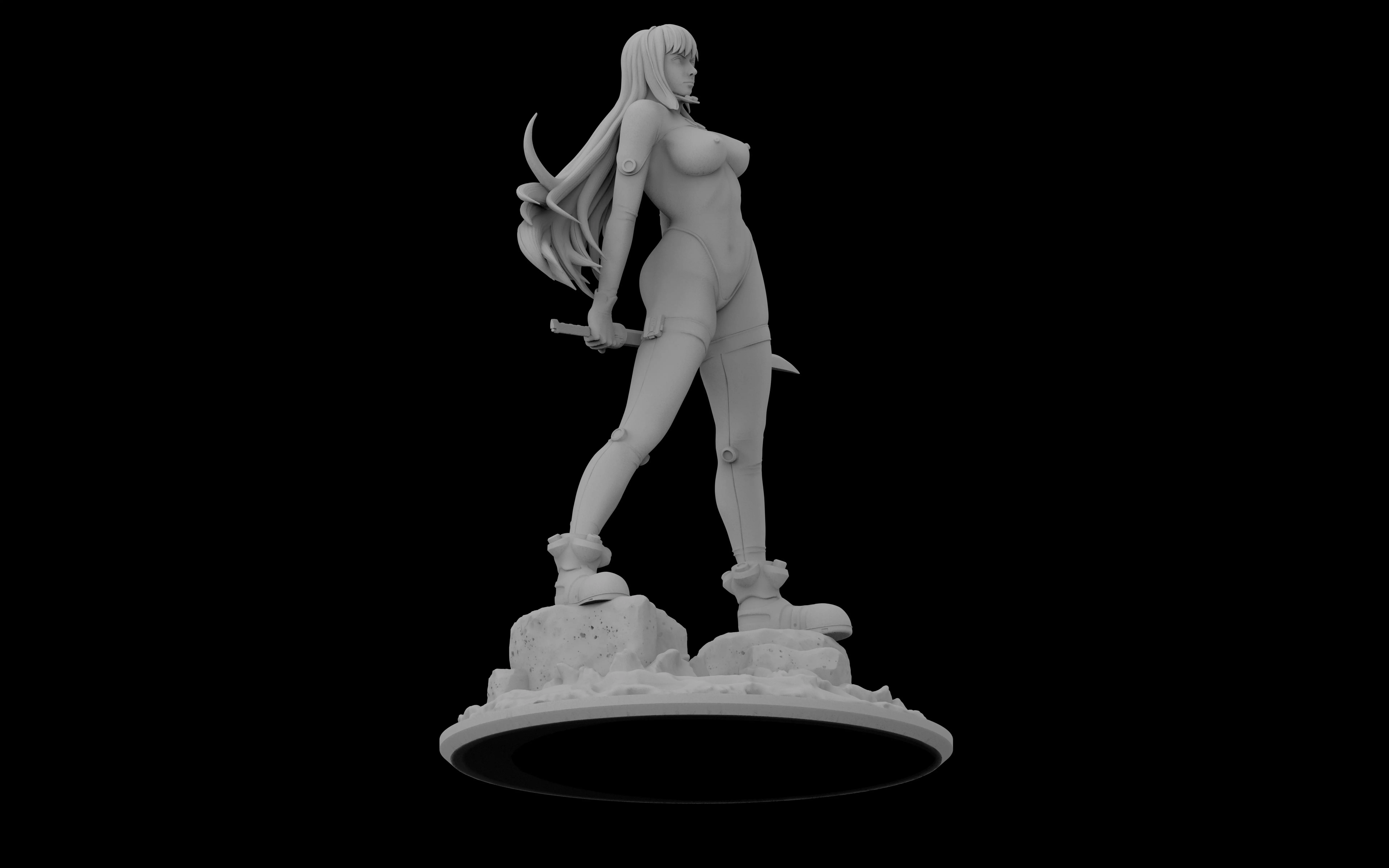 Shadaloo Reika  3d model file for 3d printer 3D print model_2