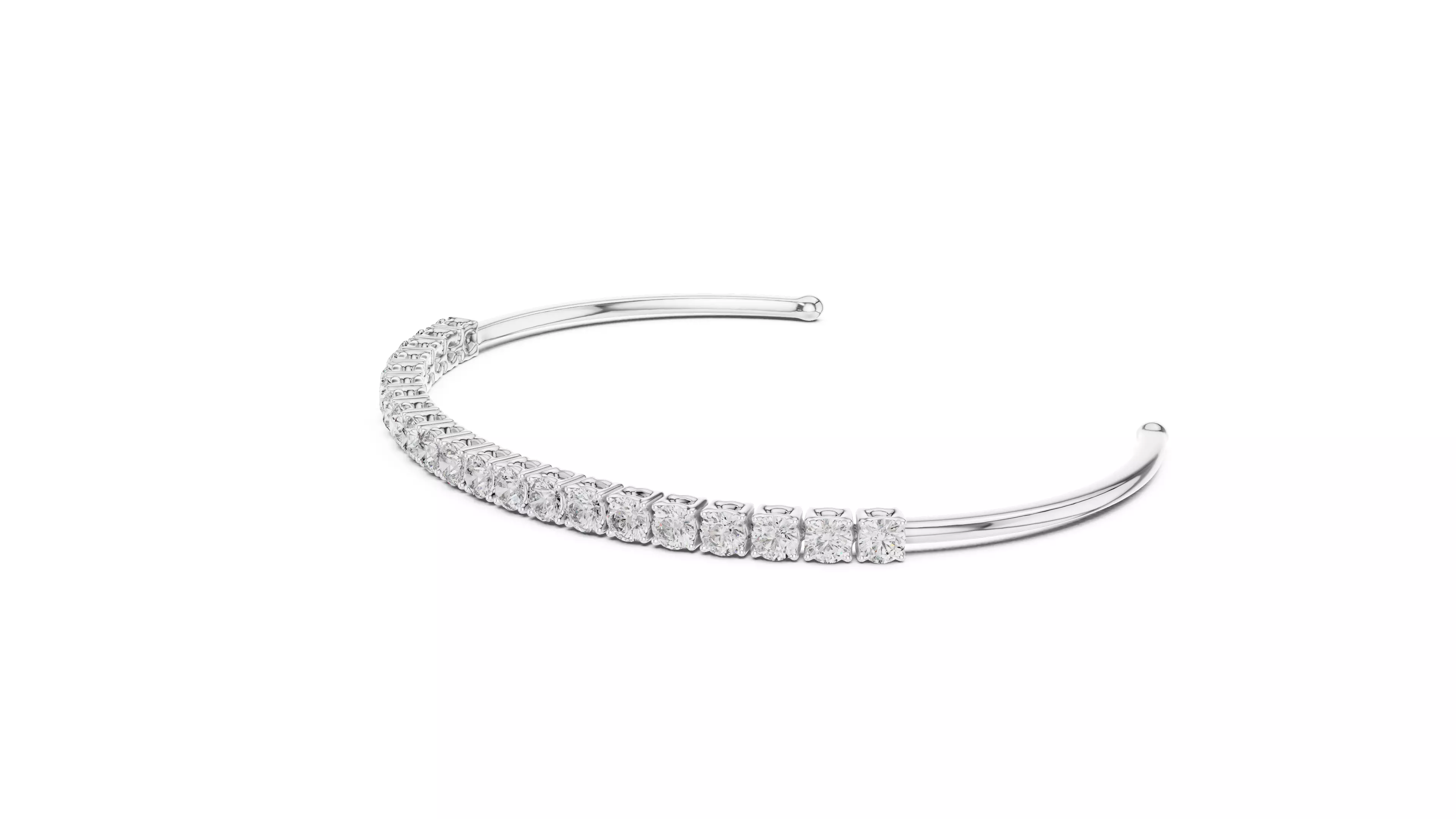 Tennis Bracelet 3dm stl renders Animation video details  3D print model_4