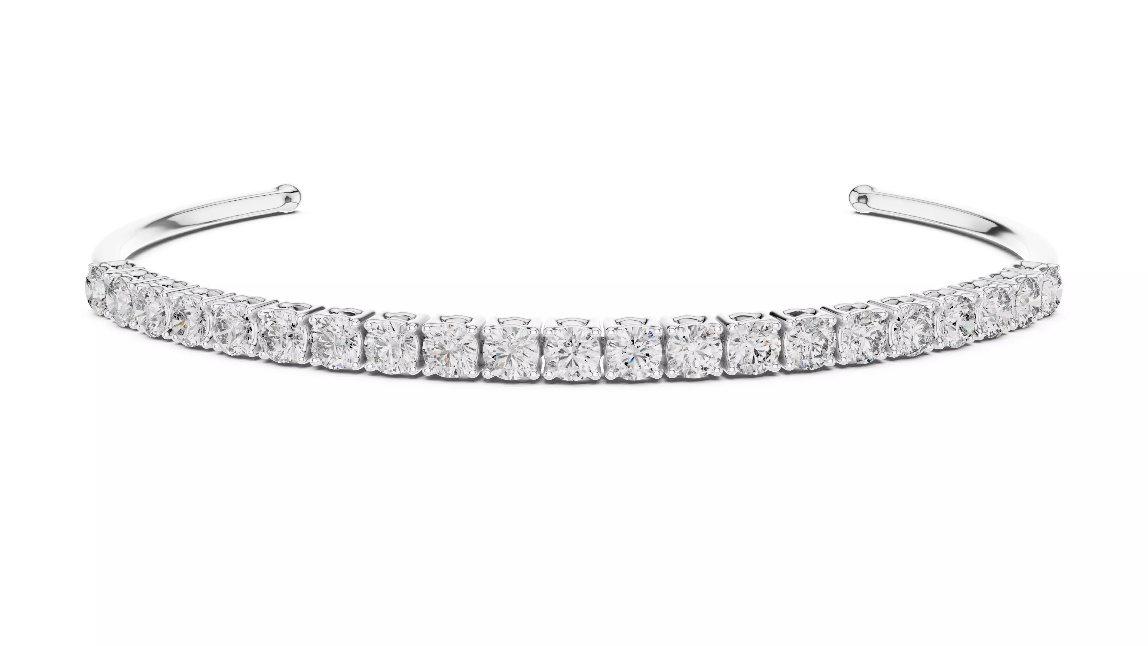 Tennis Bracelet 3dm stl renders Animation video details  3D print model_7