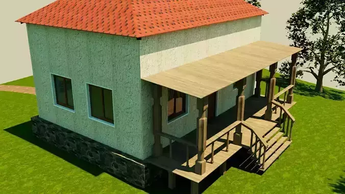 3D house