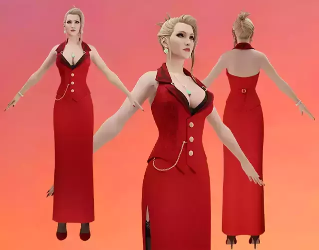 FFVII Rebirth Scarlet