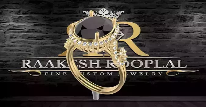 11x9mm oval women ring Product code LSR030902501