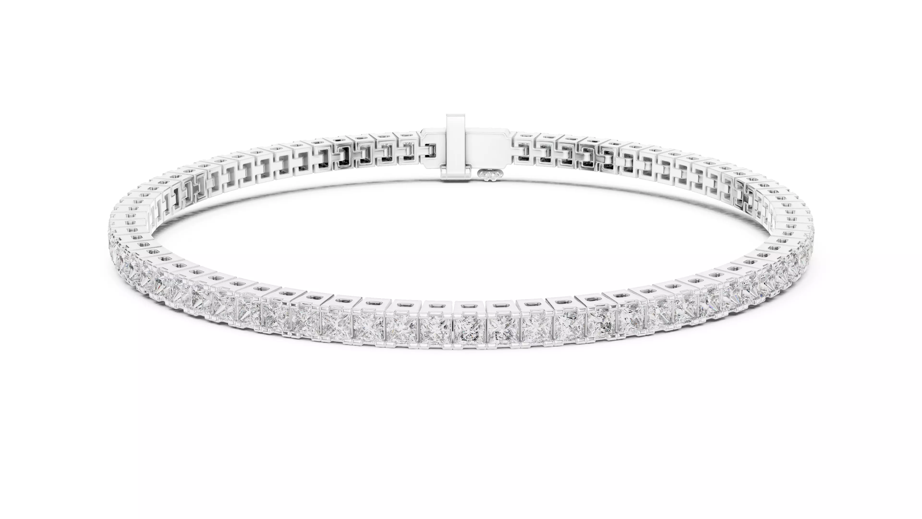 Tennis Bracelet 3dm stl renders Animation video details  3D print model_7